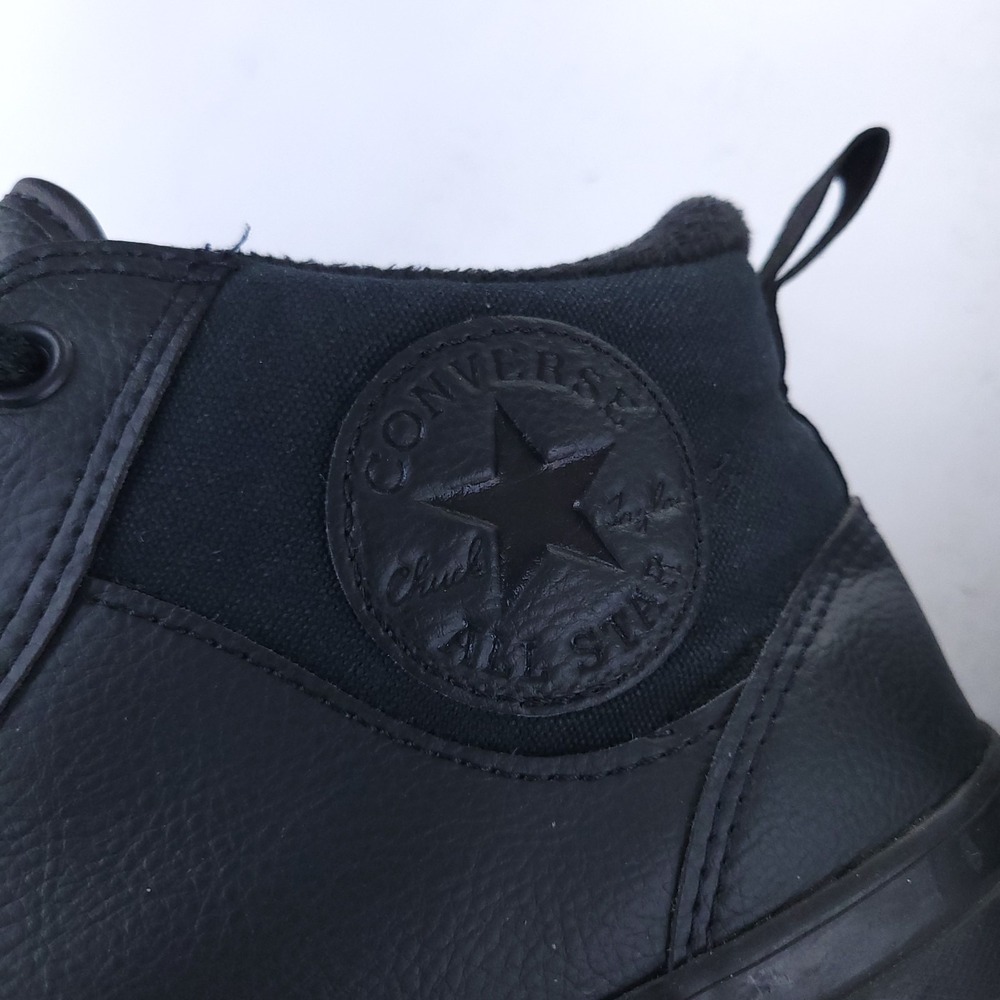 Converse Chuck Taylor Malden Street Boot Mens US 10 Triple Black Water Repellent - Picture 10 of 11